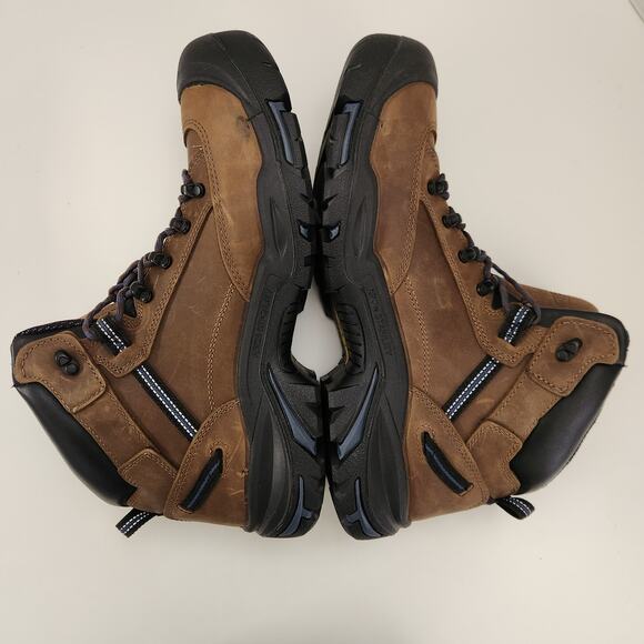KEEN Utility Mens Work Boots, Bison/Ensign Blue, 14 US main image 6
